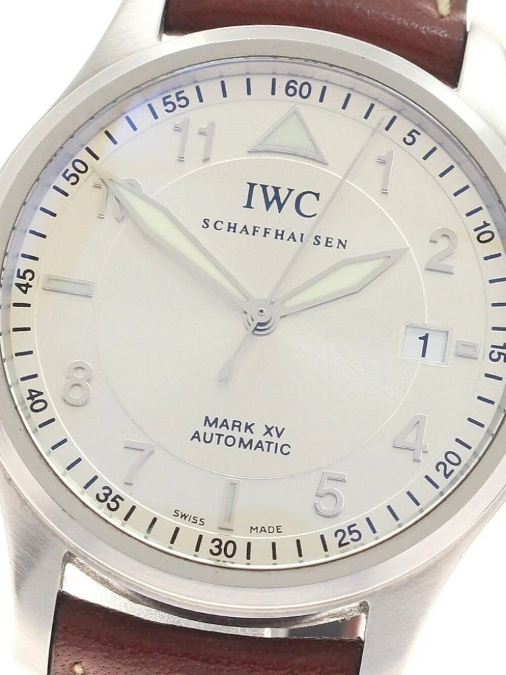 IWC SCHAFFHAUSEN Spitfire Mark XV IW325313 Date Automatic Men's Watch_955551